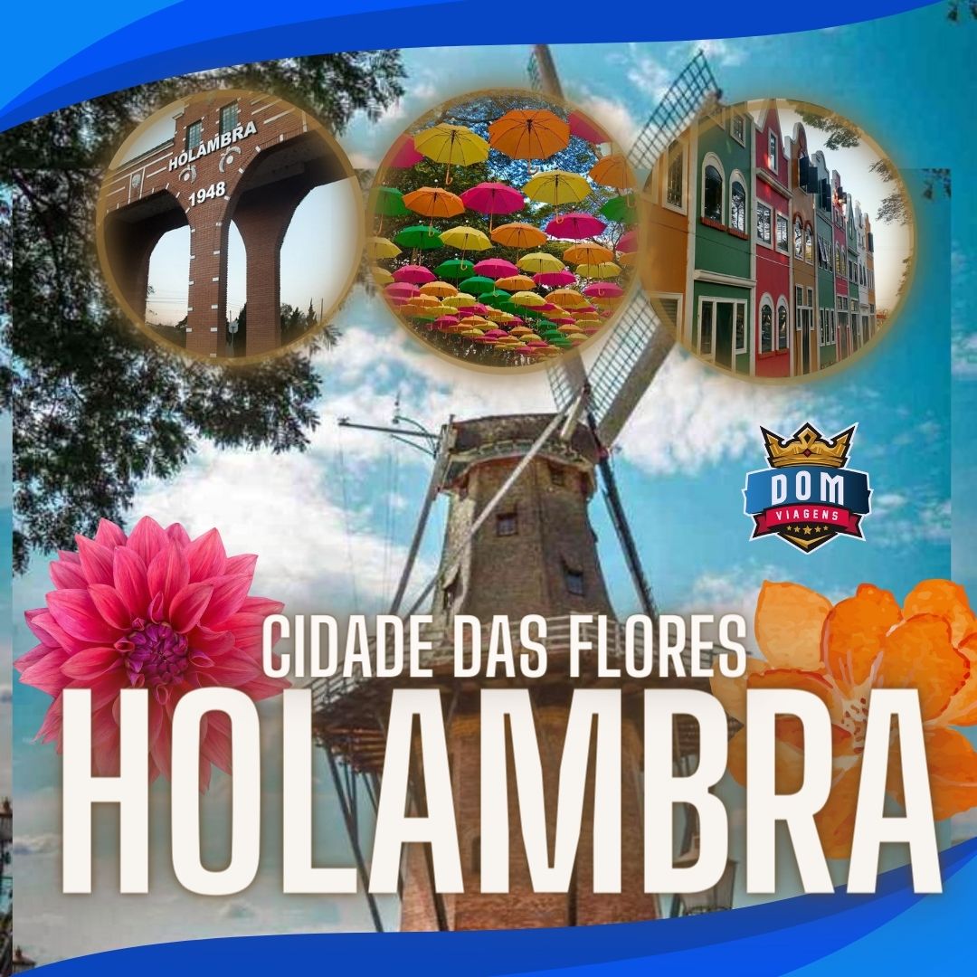 HOLAMBRA - SP - BATE E VOLTA