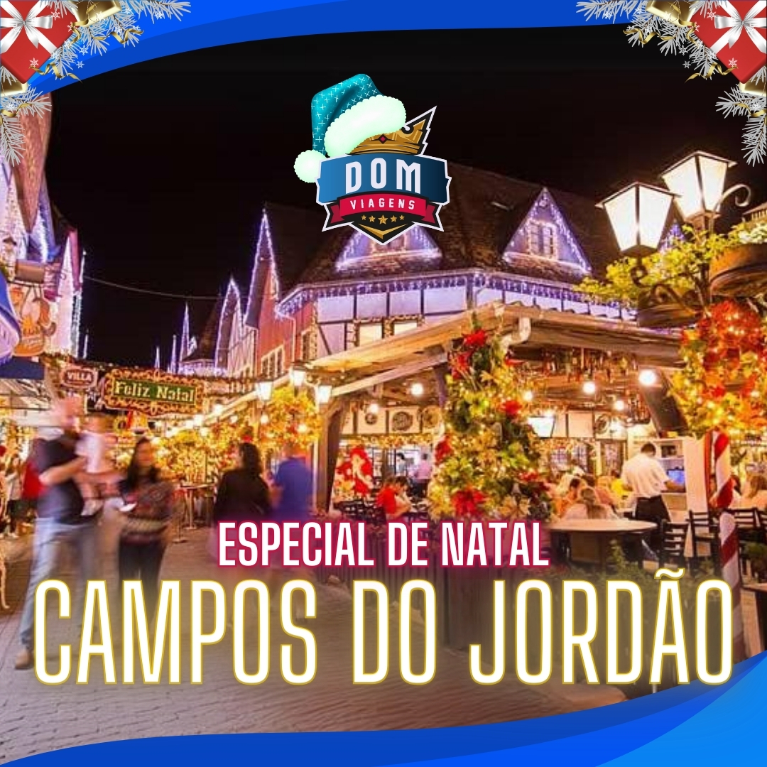 CAMPOS DO JORDÃO NATAL LUZ 2024 + City Tour